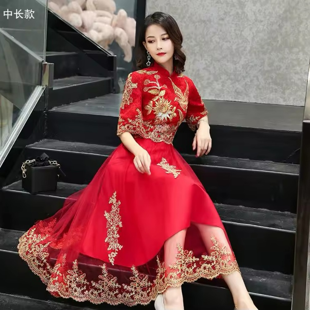 Chinese Traditional Cheongsam Dress